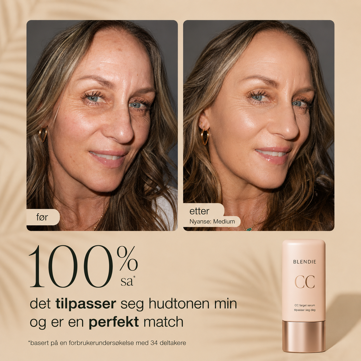 CC color-correcting tinted serum