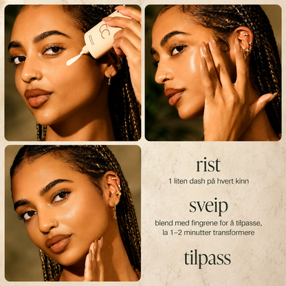 CC color-correcting tinted serum